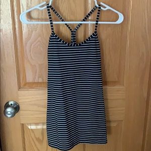 size 4 lululemon striped tank